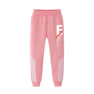 China Anti-pilling manufacturers sell good boys kids sportswear pants pink casual boys sport tracksuit fashions solid color cotton casual pants for sale