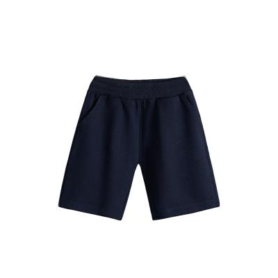 China Color Fade Proof Medium and Big Children's Pants Boys and Girls Summer Cotton Shorts Boys and Girls Casual Solid Color Children's Five-point Pants for sale