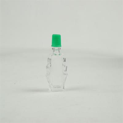 China Factory Wholesale Price Cosmetic Transparent Packaging Essential Oil Glass Bottle for sale