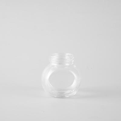 China Food Manufacturer Wholesale Transparent Molded Glass Jar For Candy Containers for sale