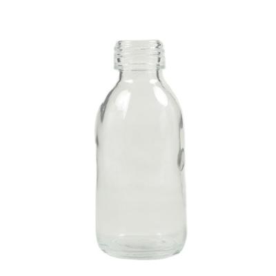 China Beverage Manufacturer Wholesale Transparent Molded Beverage Glass Bottle for sale