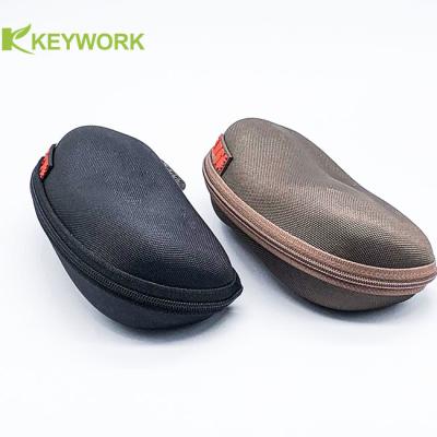 China Los deportes Cacahuete-formados EVA Eyewear Case Perfect For curvaron la fábrica del almacenamiento de las gafas de sol de los marcos en venta