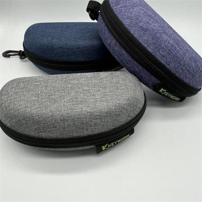 China Vogue-Freizeit-Plastik-Eva Eyewear Case Hook Snowflake-Gewebe Eva Eyeglasses Case zu verkaufen