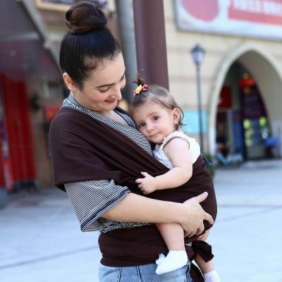 China Newborn Organic Expandable Premium Sling Organic Cotton Baby Wrap Carrier Baby Wrap Carrier Sling for sale