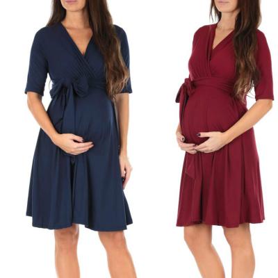 China Pregnant Women Selling Skirt Newest Radiation Protection Design Maternity Dress Best Quality Long Best Fashion for sale