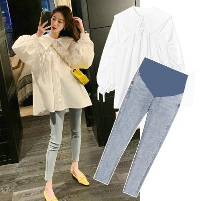 China Radiation Protection Pregnant Women Spring Fashion All-match Shirts New Springs And Summer Tops Maternity Suits for sale