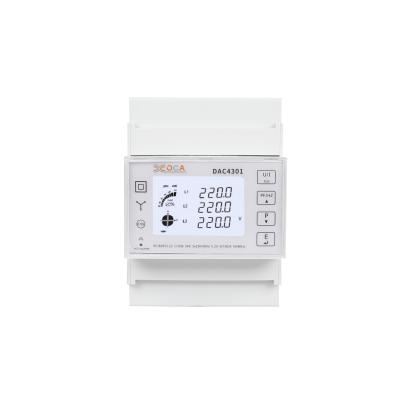 China Multifunctional DAC4101C RS485 modbus energy meters RELAY INSIDE Multiple Rate Energy Meter Smart Electricity Meter DAC4101C for sale