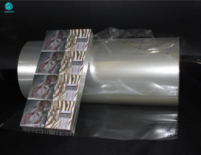 China 20 Mikrometer transparentes Bopp-Filmstreifen-Verpackungs-Zellophan für das Medizin-Zigaretten-Kasten-Verpacken zu verkaufen