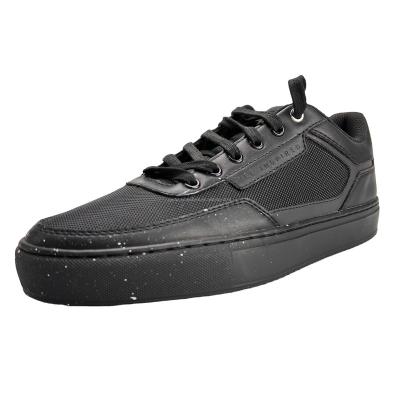 China OEM Mens Genuine Leather Sneakers Low Cut Casual Shoes Cushioning for sale