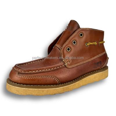 China Custom Made Deodorization Fashion Shoes Men's Boots Durable Warm Boots In The Ankle Mens Boots for sale