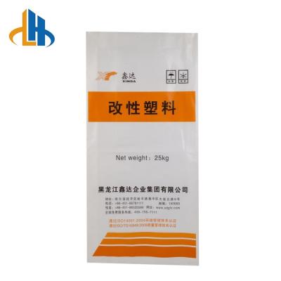 China 25KG Capacity Plastic Bag Recyclable Laminated Chemical PP Woven Bag for sale