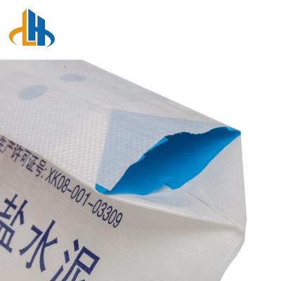 China High Quality 40kg Cement Recycle Paper Sack Cement Bag for sale