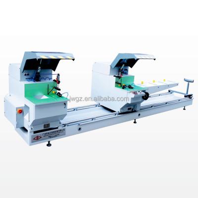 China JSPA510 Hotels Double Headed Aluminum Window Profile And Door Frame Cutting Machine for sale