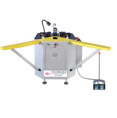 China Height up to 135mm aluminum automatic door single head window crimping machine---ZSY for sale