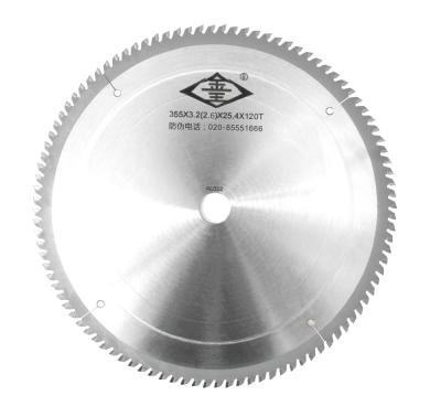 China Jin Wang 355mm 14 inch 120T Aluminum Profile Saw Blade for J350 Aluminum Profile Cutting Machine for sale