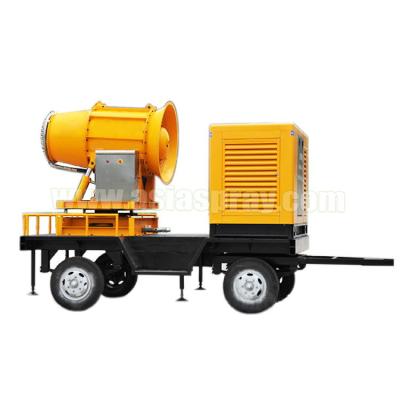 China Long Range Electric Environmental Anti Dust Haze Control PM2.5 Machine Cold Fogging Spray Cannon for sale