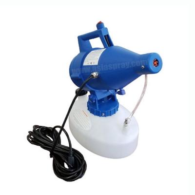 China Small 4.5L Electric ULV Spraying Portable Electric Cold Fogger ULV Mist Fan Mosquito Fogger 220V for sale