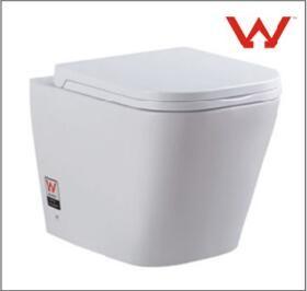 China Weiße billige keramische Wand-Hungs-Toilette 500 x 360 x 370mm niedrige Arbeitsgeräusche zu verkaufen