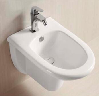 China Ceramic Toilet Wall Hung Bidet Wall Mounted Sanitary Ware For Small Bathrooms KDR-8302 for sale