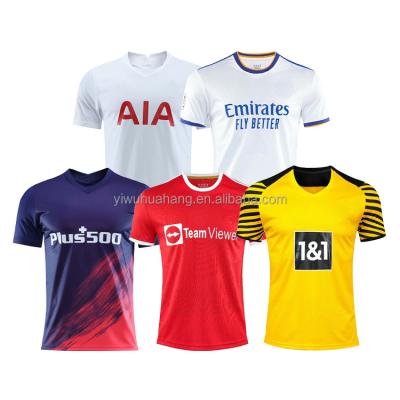 China Shirts & Tops Hot Selling 21-22 New Season Football Shirt Black Colombia Uniform Red Stripe Soccer Jersey for sale