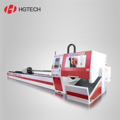 China Automatically Set 8mm MS Plate/6mm Stainless Steel Tube Pipe Fiber Laser Cutting Machine Price for sale