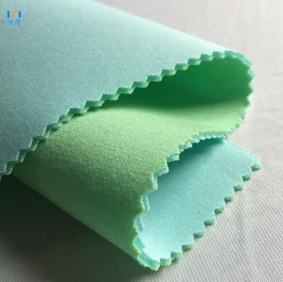 China Wholesale Polyester Ryaon Spandex Sandwich Scuba Tear-Resistant Fabric For Garment for sale