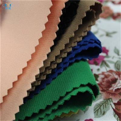 China Huzhou Techno Polyester Tear-Resistant Spandex Scuba Knitting Fabric For Fashion Wear for sale