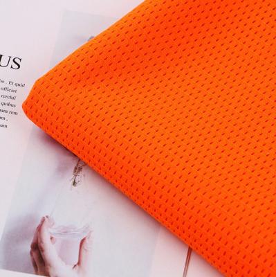 China Polyester Flame Retardant Reflective Mesh Neon Heat Fabric For Safety Vest for sale