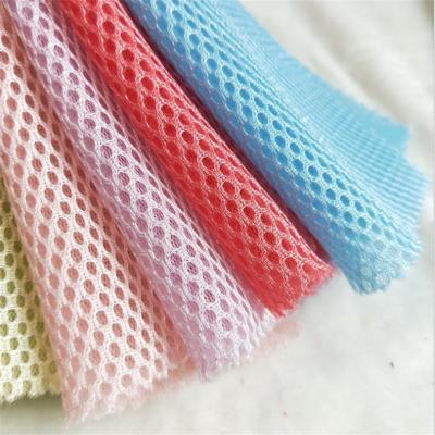 China Antistatic Polyester 3d Spacer Sandwich Air Mesh Fabric For Shoes Bags Making for sale