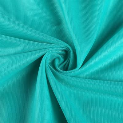 China Polyester 100 Knit Plain Sportswear Polyester Fabric Shrink-Resistant Jersey for sale