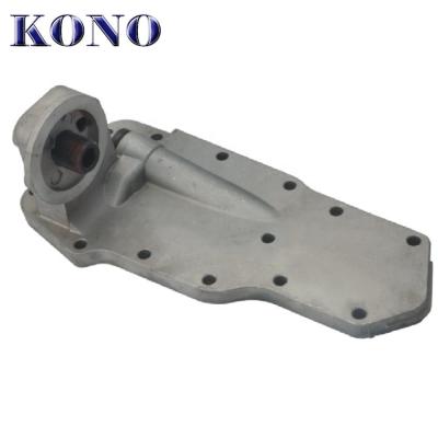 China Aluminum Oil Cooler Cover For Komatsu 6D102 PC200-6 6735-612260 6735-61-2260 for sale