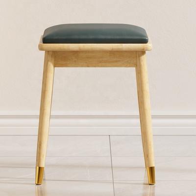 China Factory Wholesale Fe-022 Style Modern New Dining Chair Wood Leg Chair Dining Room Furniture Stool for sale