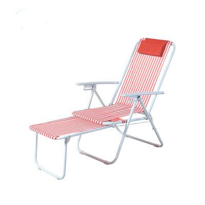 China F-021 Contemporary Hot Selling Aluminum Alloy Deck Chair Outdoor Foldable Chair Portable Beach Chair for sale