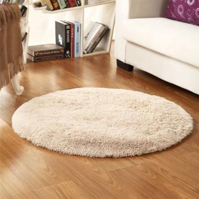 China Stain Resistant tCheap CA-014 Plush Carpet Living Room Coffee Table Floor Mat Computer Chair Hanging Basket Round Carpet for sale