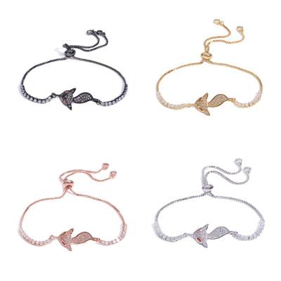 China Fox FASHIONABLE Adjustable Bracelet Zircon Unisex Men's Bracelets for sale