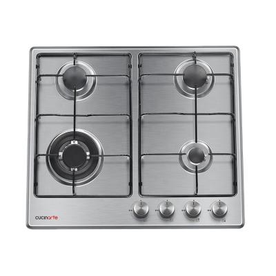 China Household Sale Gas Built-in Cooktop To Home Appliance 4 Burner Stainless Steel Gas Stove Hot for sale