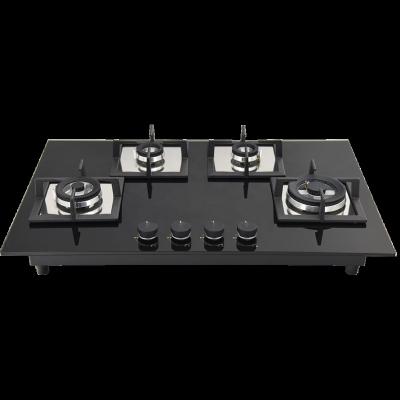 China Wholesale High Quality Durable Built-in Household Four Burner Stove Gas Stove for sale