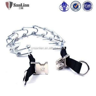 China Sustainable Product High Quality Hard Duty Steel Pet Dog Collar Training Collar for sale