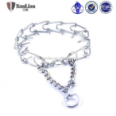 China Viable Grinding Head For Pet Collar Dog Collar Training Dog Spike Chain for sale