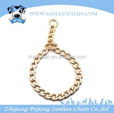 China Viable Variety of Dog Snake Chain in Different Color Dog Choke Chain for sale