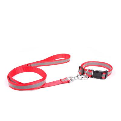 China Wholesale product pp reflective pet dog leashes and dog collar reflective for sale