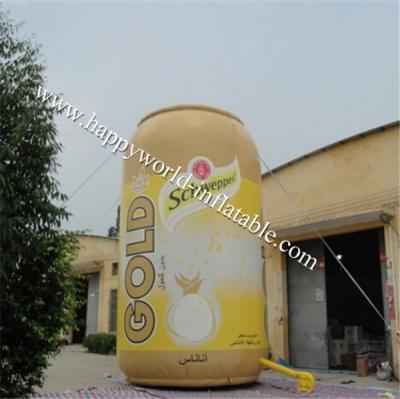 China Big inflatable Schwepps can replica for sale