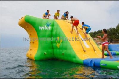 China Inflatable water tower, aquaglide water slide , water park games for sale