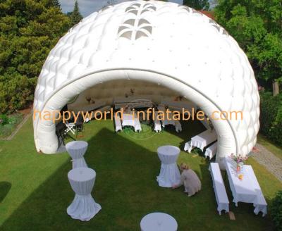 China inflatable white bubble camping tent , inflatable event tent , inflatable advertising tent for sale