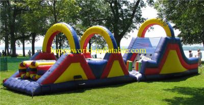 China inflatable obstacle course for sale , obstacle course equipment , obstacle course for sale