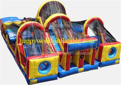 China adrenaline rush obstacle course , inflatable obstacle course , inflatable playground for sale