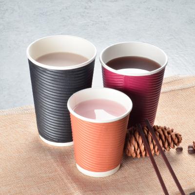 China WWD Disposable Made In China Disposable Hot Drinks Juice Paper Cup Single Wall Cold Beverage Coffee Paper Cup With Lid for sale