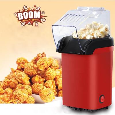 China Mini Electric Portable Gourmet Fast Easy Operation Home Professional Automatic Household Popcorn Maker Hot Air No Oil Popcorn Machine for sale