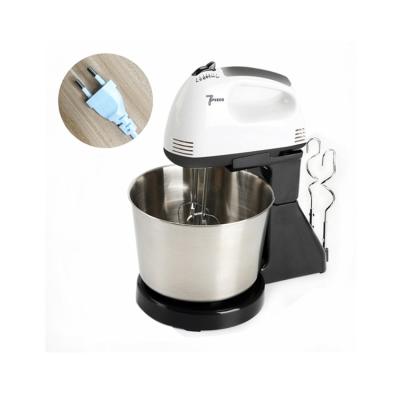 China Electric Egg Beater Button Food Table Stand Cake Dough Mixer Kitchen Egg Yolk Mixer Machine Egg Cream Hand Mixer Electric Egg Beater for sale