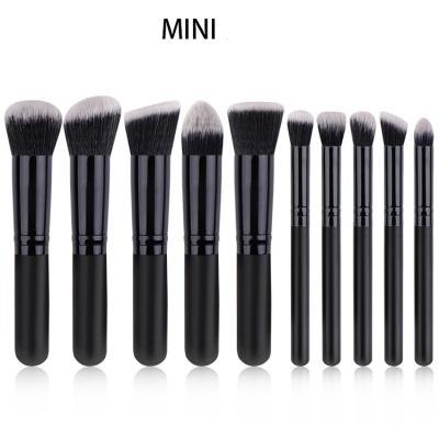 China Angular Blush Professional Synthetic Vegan Makeup Brush Set White Label Custom Eyeshadow Palette Other 14 Makeup Brushes Logo for sale